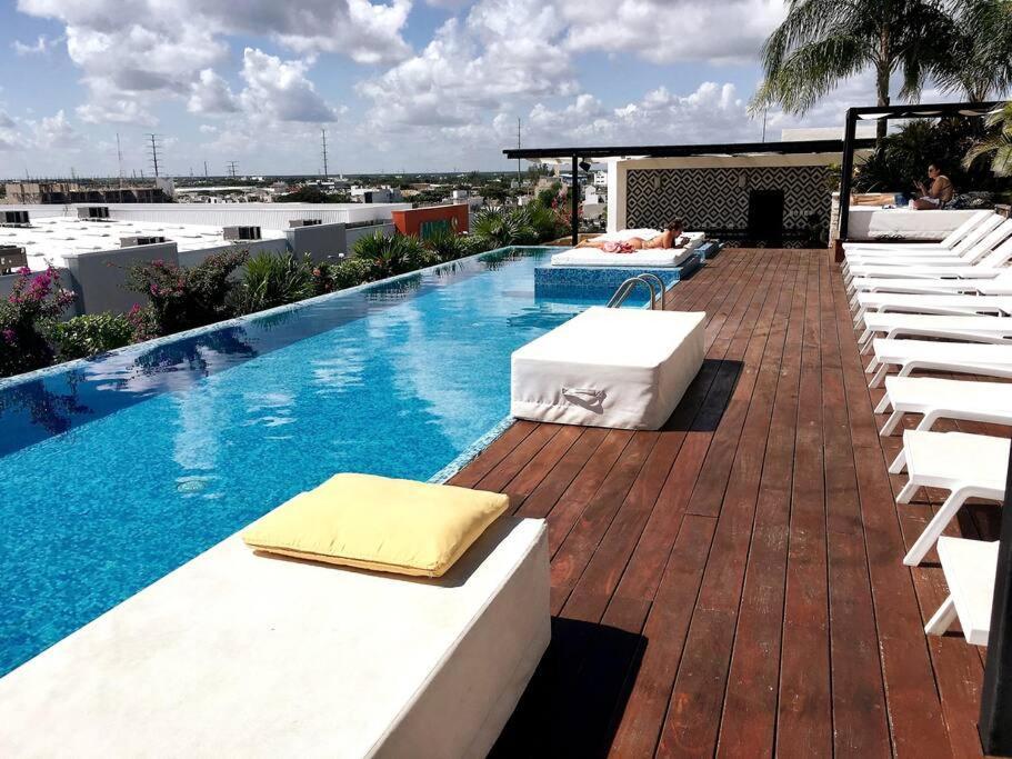 Your Exclusive Studio In The City - Top Amenities & Services For Free!! プレヤデルカーメン エクステリア 写真